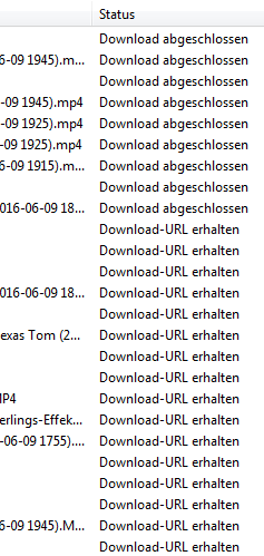 Nach beendetem Download bleiben die anderen im Wartestand, es wird nicht automatisch bei einem freien Download (Einstellung: 20 gleichzeitig) etwas gestartet, um diese Anzahl zu erreichen.