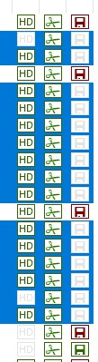 6. Schritt: Zum Videoarchiv wechseln und dort markieren, downloaden lassen